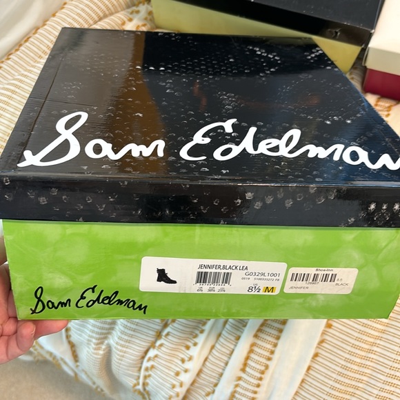 Sam Edelman Jennifer Studded Black boots Size 8.5 Women’s - Picture 9 of 9